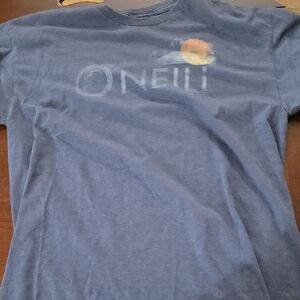 O'Neill Blue Graphic T-Shirt Xlarge Vintage